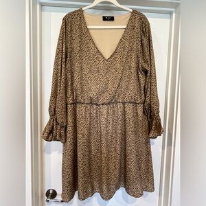 Leopard dress size 2xl